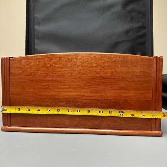 Solid Wood Desktop Organizer Mail Sorter - Picture 11 of 15